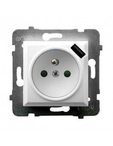 Aria Gniazdo pojedyncze z uziemieniem...