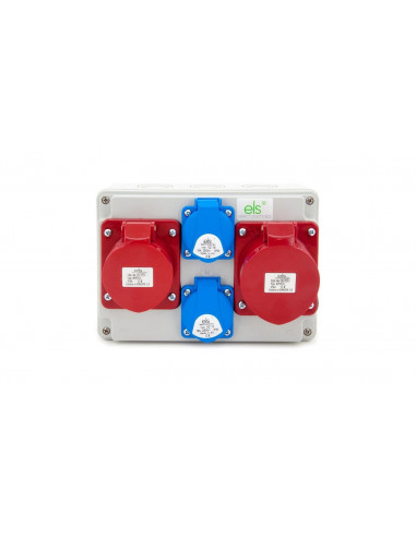 Rozdzielnica budowlana 32A/5P +...