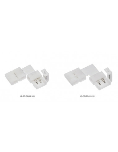 Złączka XC11 kątowa do taśm led 10mm