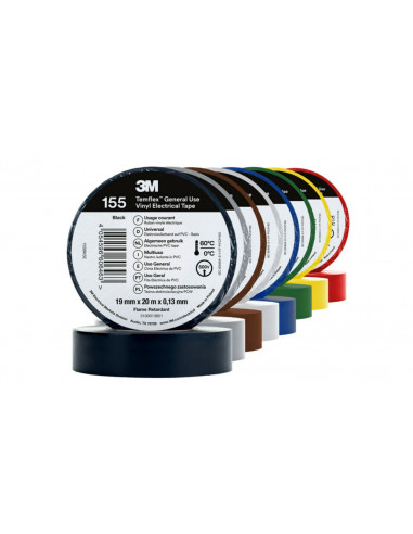 Taśma izolacyjna 19mm x 20m PVC...