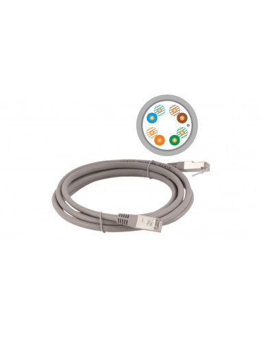 Patch-cord F/UTP kat.5e PVC 2.0m...