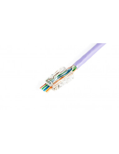 Wtyk RJ45 (8P8C) przelotowy kat.5e...