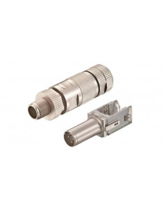 Wtyk M12 preLink D-coded...