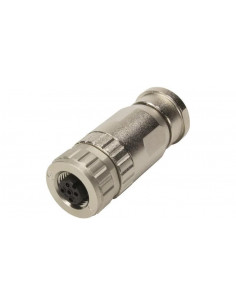 Złącze M12 śrubowe 4 polowe...