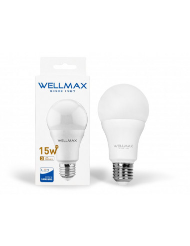 Żarówka LED 15W E27 1521lm 101lm/W...