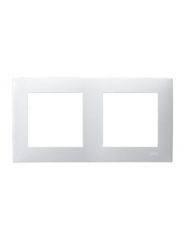 SZAFIR Ramka podwójna biały R-2Z/00