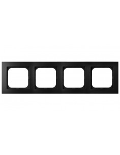 AS Ramka poczwórna czarny...