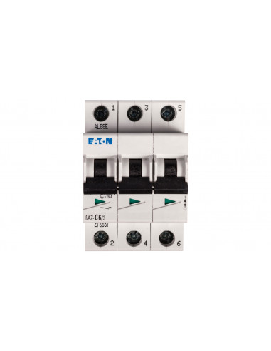Wyłącznik nadprądowy 3P C 6A 15kA AC...