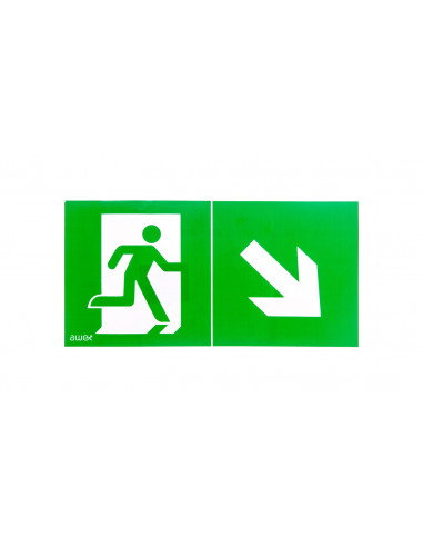 Piktogram PD23 150x300 człowiek w...