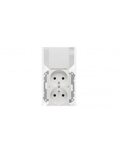 Simon 55 Gniazdo wtyczkowe podwójne...