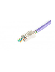 Wtyk RJ45 (8P8C) przelotowy...
