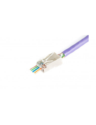 Wtyk RJ45 (8P8C) przelotowy kat.6...