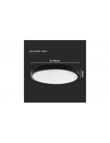 Plafoniera LED 24W 2400lm 4000K IP44...