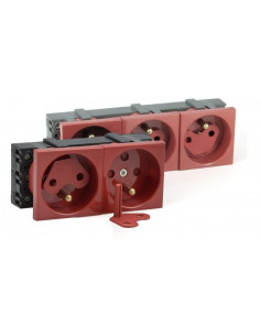 Gniazdo modułowe podwójne...