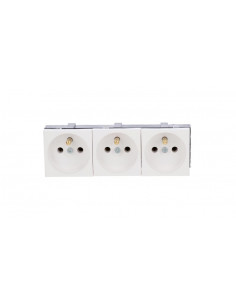 Gniazdo modułowe potrójne...