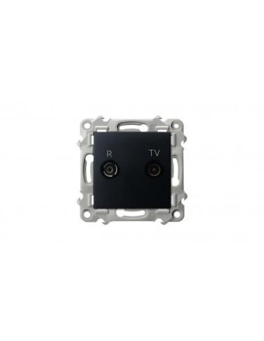 SZAFIR Gniazdo RTV końcowe czarny...