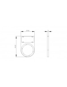 Ramka do mocowania etykiet... 2