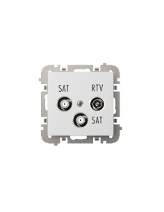 SANTRA gniazdo R-TV-2xSAT...
