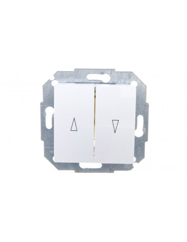 CARLA Łącznik żaluzjowy biały 1716-10