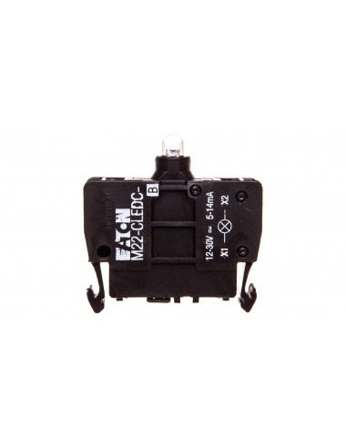 Oprawka z LED niebieski 12-30V AC/DC...