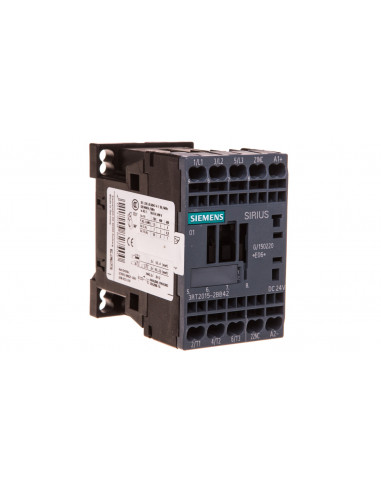Stycznik mocy 7A 3P 24V DC 0Z 1R S00...