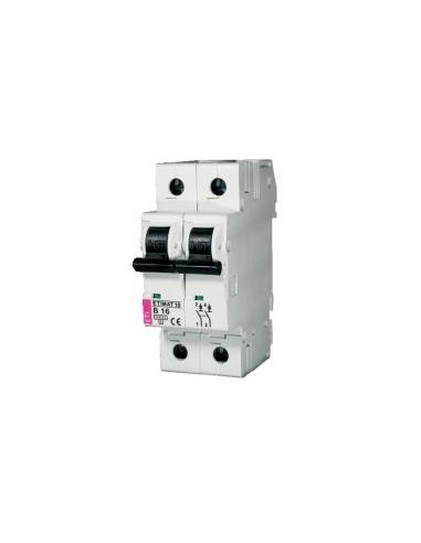 Wyłącznik nadprądowy 2P B 6A 10kA AC...