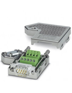 Wtyczka kątowa 9P D-SUB...