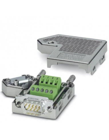 Wtyczka kątowa 9P D-SUB SUBCON 9/M-SH...