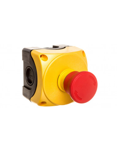 Obudowa żółta LPZP1A5 z przyciskiem...