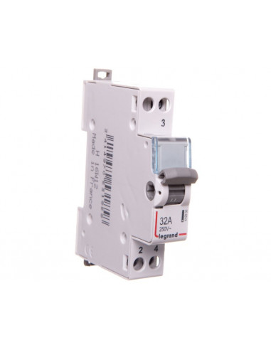 Przełącznik modułowy 0-I 1P 32A 250V...