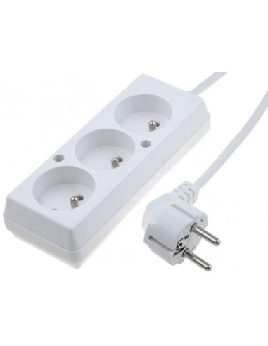 Przedłużacz 3-gniazda z/u 16A 3m /OMY...