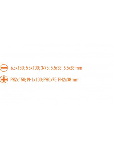 Zestaw wkrętaków płaskich i... 2