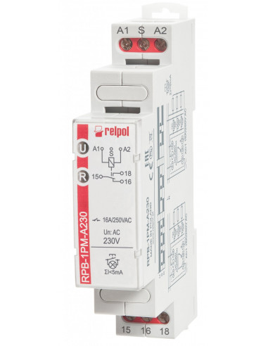 Przekaźnik bistabilny z pamięcią 1P...