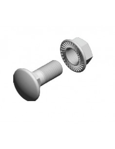 Śruba z łbem grzybkowym i...