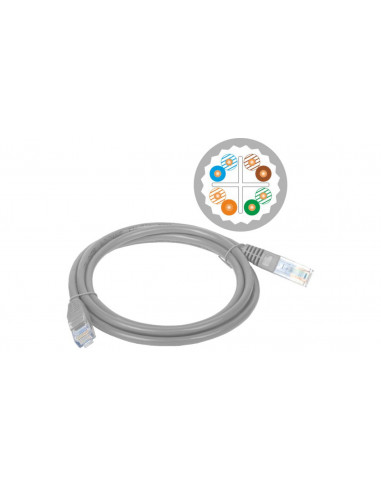 Patch-cord U/UTP kat.6A LSOH 1.0m...