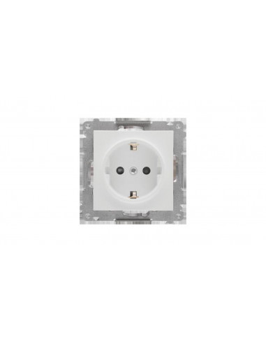 Simon 55 Gniazdo Schuko z przesłonami...