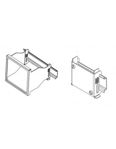 Adapter na szynę 5:otwór 45x45mm...