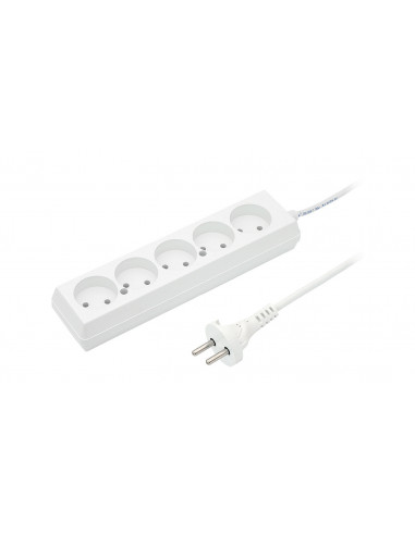 Przedłużacz 5-gniazd b/u 10A 3m /OMY...