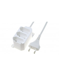 Przedłużacz 3-gniazda b/u...