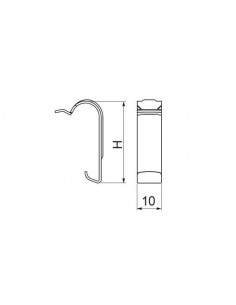 Zapinka ZPNNH80E2 40x10... 2