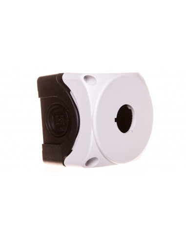 Obudowa kasety 1-otworowa 22mm szara...