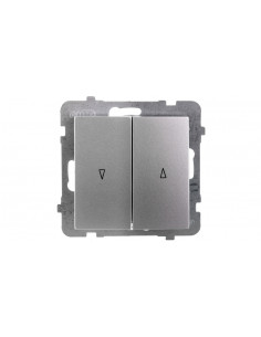 AS Łącznik żaluzjowy srebro...