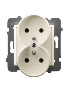 ARIA Gniazdo podwójne z/u...