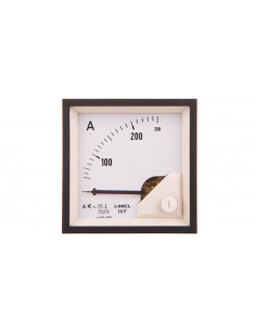 Amperomierz analogowy 72x72...