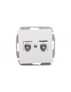 SENTIA Gniazdo 2xTV typ F-F...