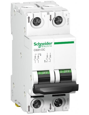 Wyłącznik nadprądowy 2P C 16A DC 6kA...