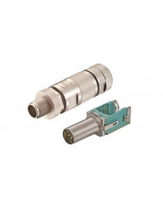 Wtyk M12 preLink X-coded...