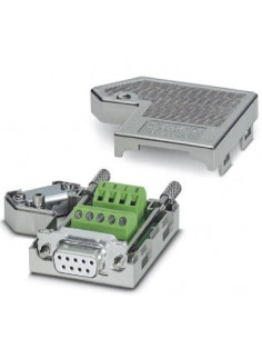 Wtyczka kątowa 9P D-SUB...