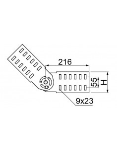 Łącznik przegubowy 105mm... 2