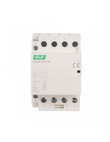 Stycznik modułowy, montaż na szynie,...